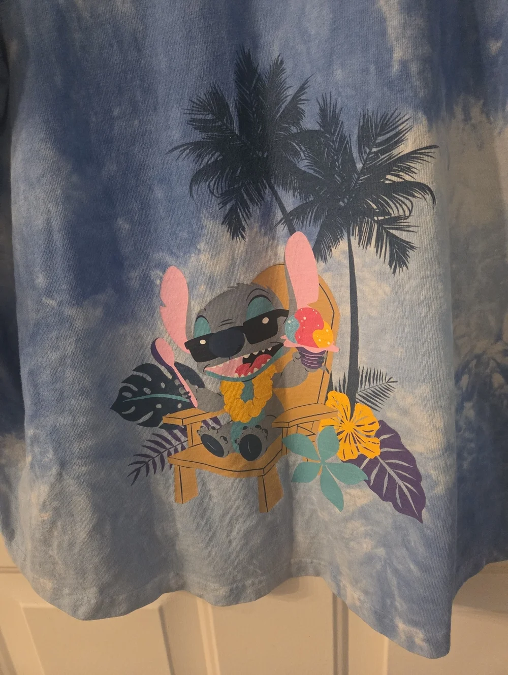 Stitch Tie-Dye Spirit Jersey for Adults – Walt Disney World Size M - Picture 7 of 10